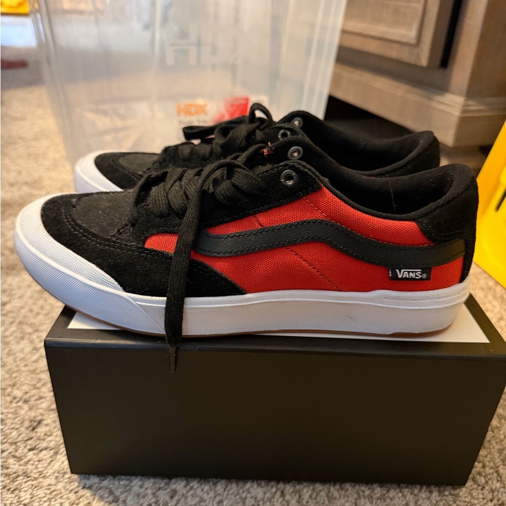 VANS Berle Pro - black/red 7.5